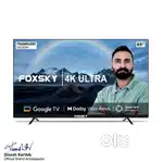 FOXSKY 55 INCH 4K Q LED GOOGLE TV AT ALUVA