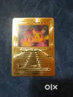 Birthday Pikachu golden card