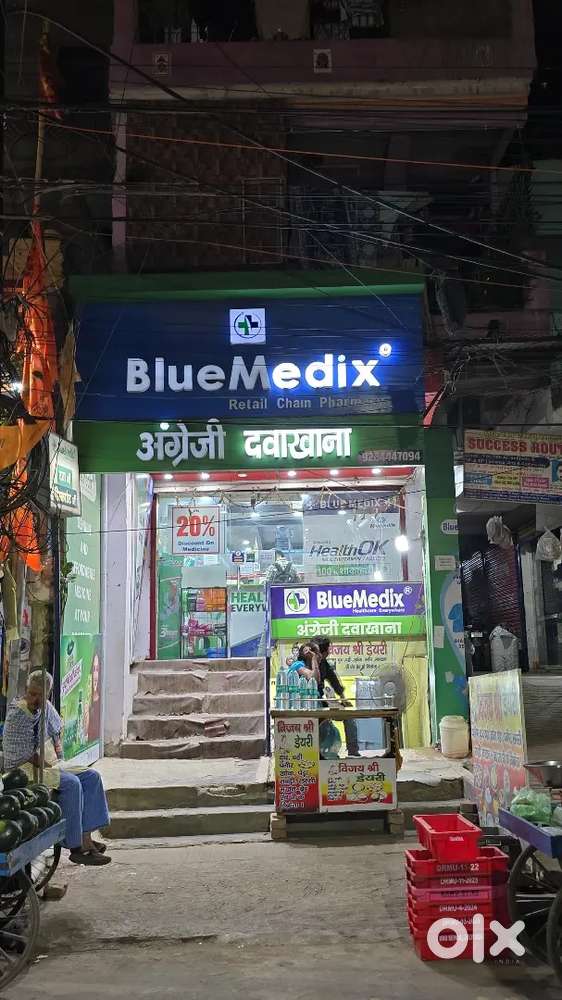 FULLU FURNISHED MEDICINE SHOP FOR SALE