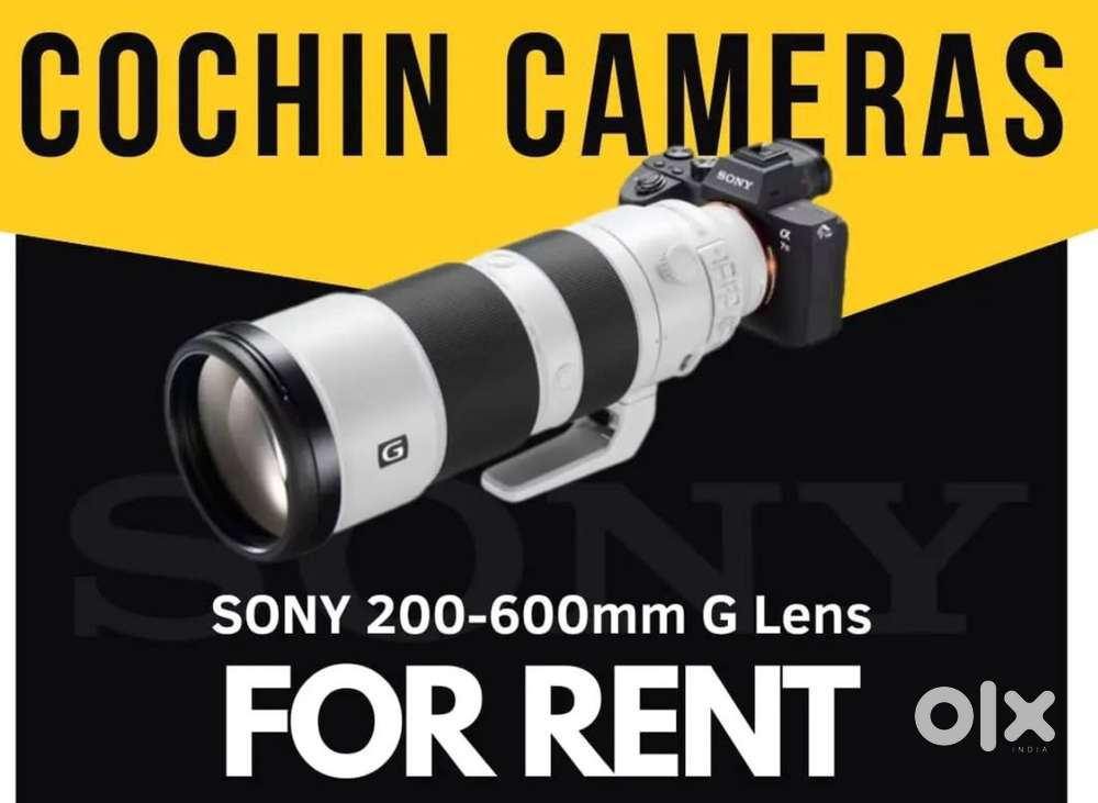 All types of gmaster lenses available for rent