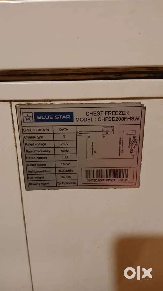 Deep freezer very very good condition