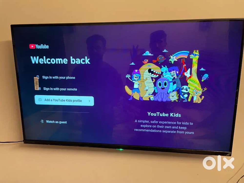 43 Frameless WebOS Android Smart LED TV 4K Ultra HD