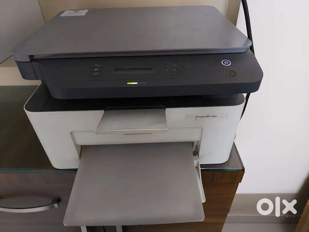 HP Laser MFP 136w (Print  Scan  Copy) – Excellent Condition