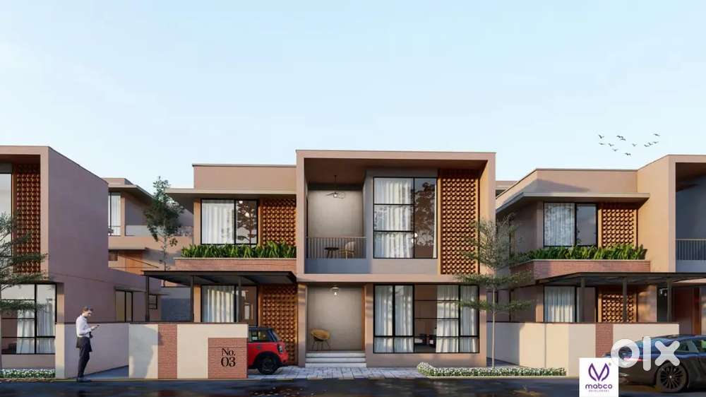 spacious villas in perithalmanna Mabco opulance Villa community