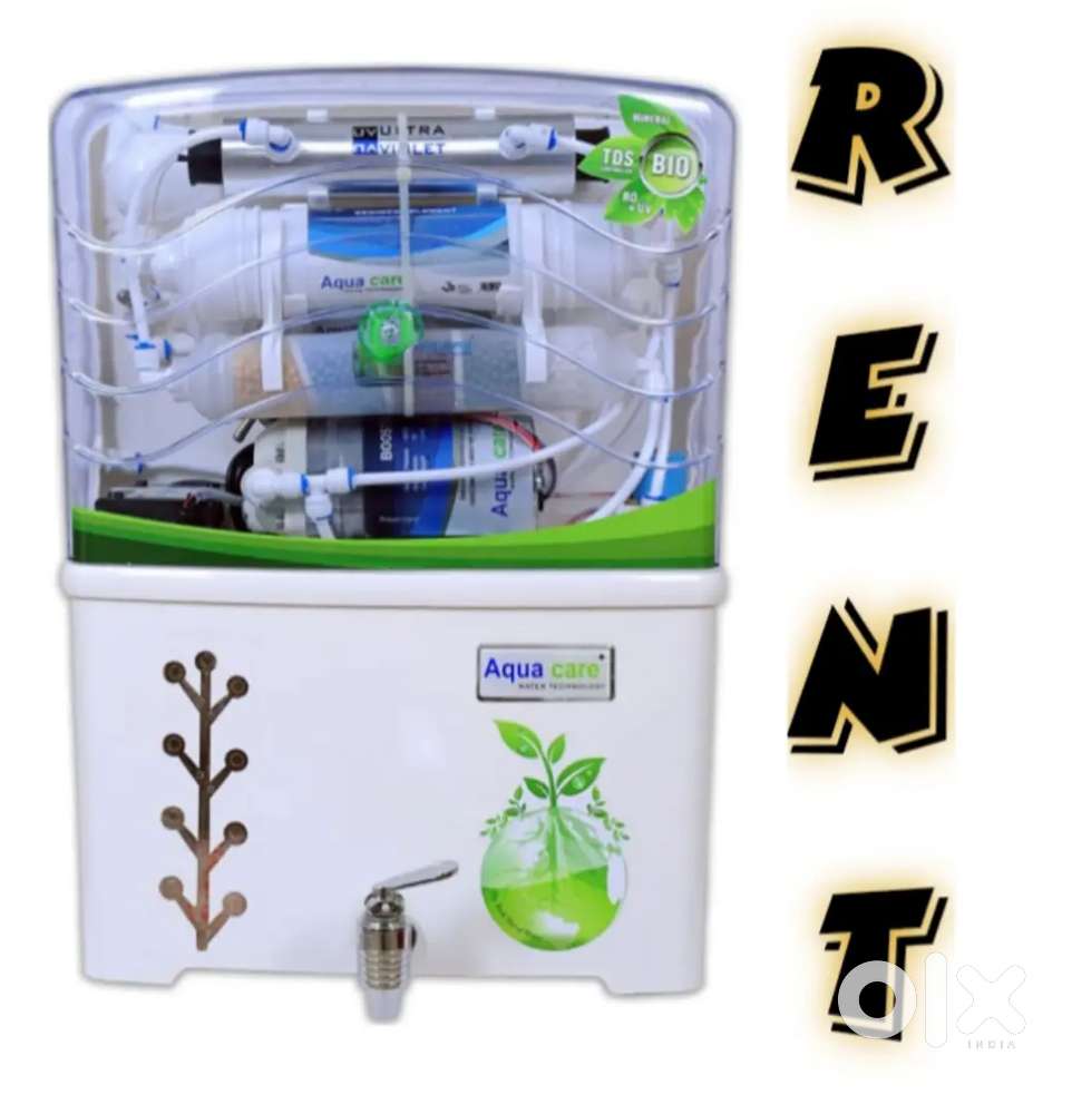 Ro water purifier available on rent