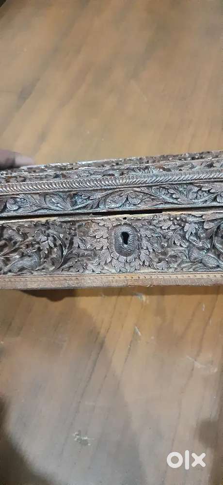 150 years old chandan wood antique box