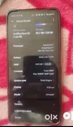 ONE plus Nord ce3 lite 1 year old good condition