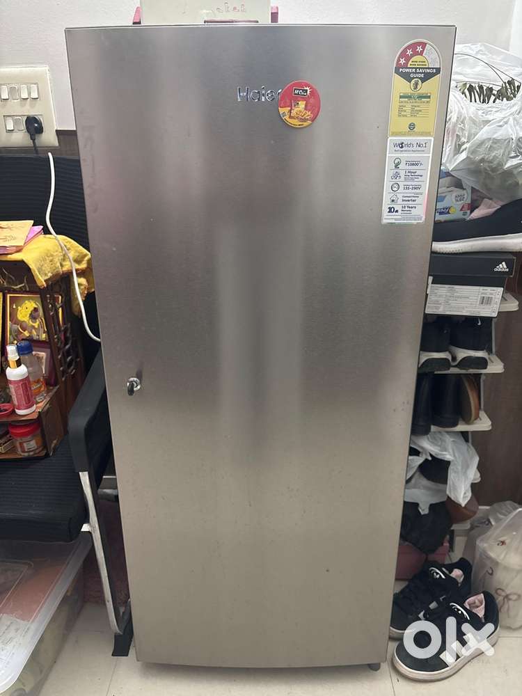 Haier 190 litre Fridge 1.5 years old for 9000