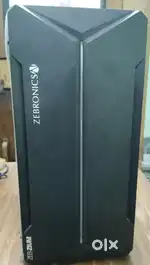Zebronics ZIUM gaming cabinet 1 year old, excellent condition