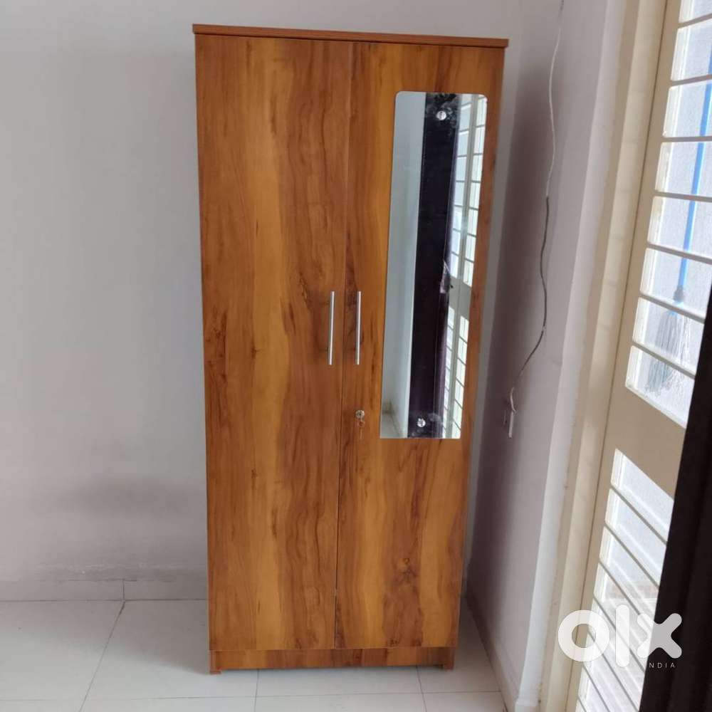 ELEGENT 2 DOOR WARDROBE IN JUNGLE WOOD -LOOKS STYLISH