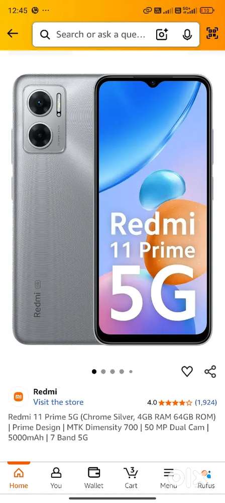 Redmi note11 prime 5g