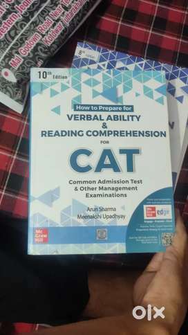 CAT BOOKS/ logical reasoning/verbal ability/data interpretation/quanti