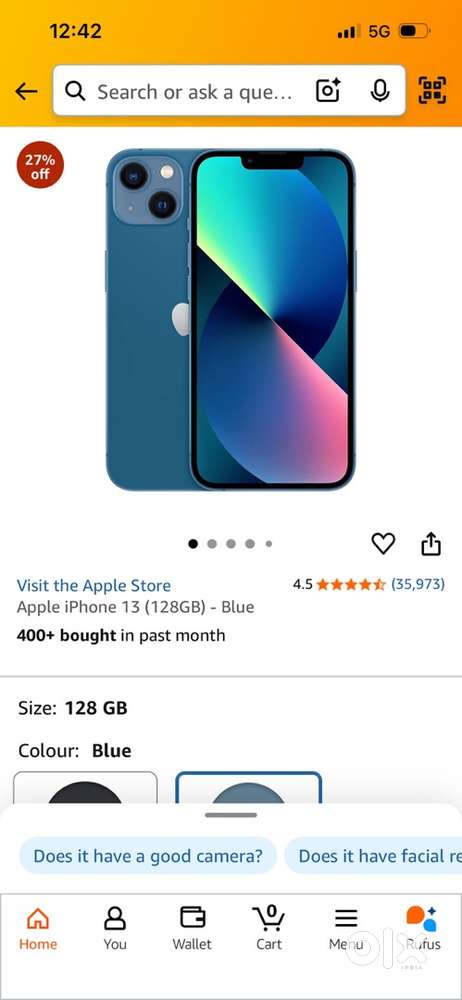 Iphone 13(Blue)
