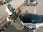 TVS Wego (110cc) in White Colour
