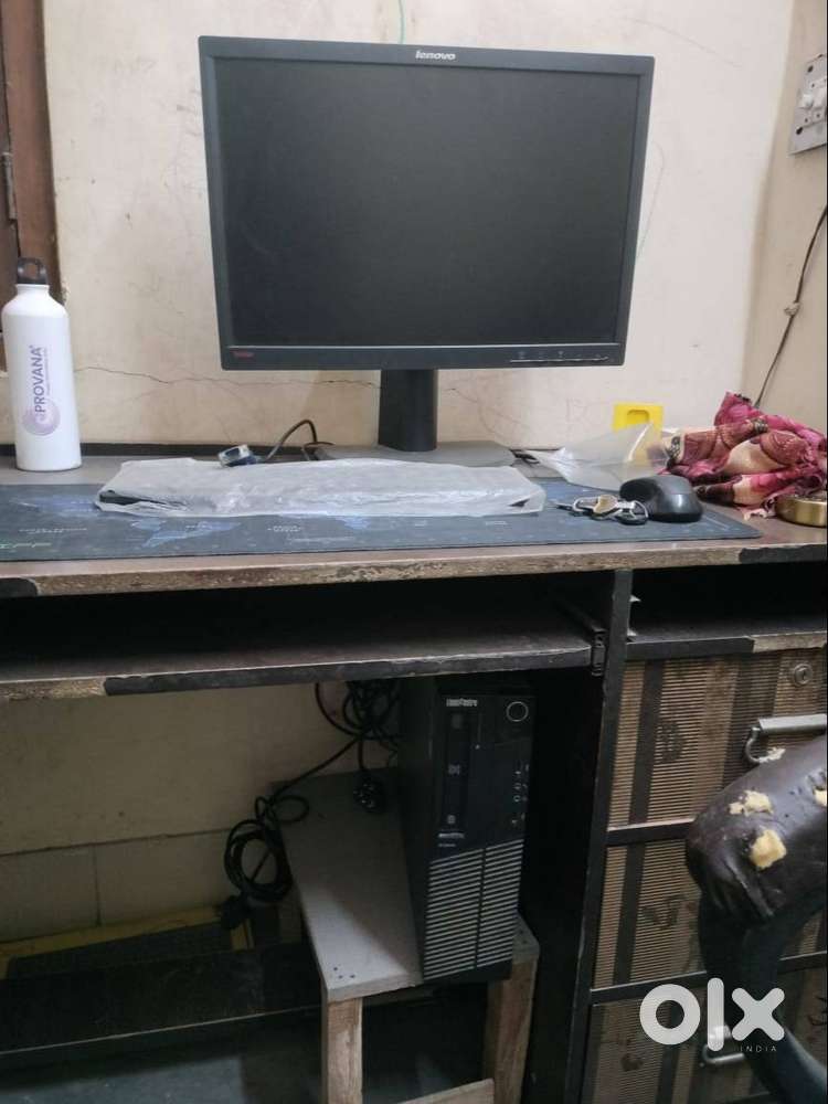 Computer Study Table With Three Drawers