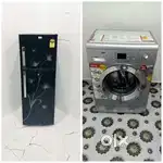 IFB front load and videocon double door refrigerator working condition