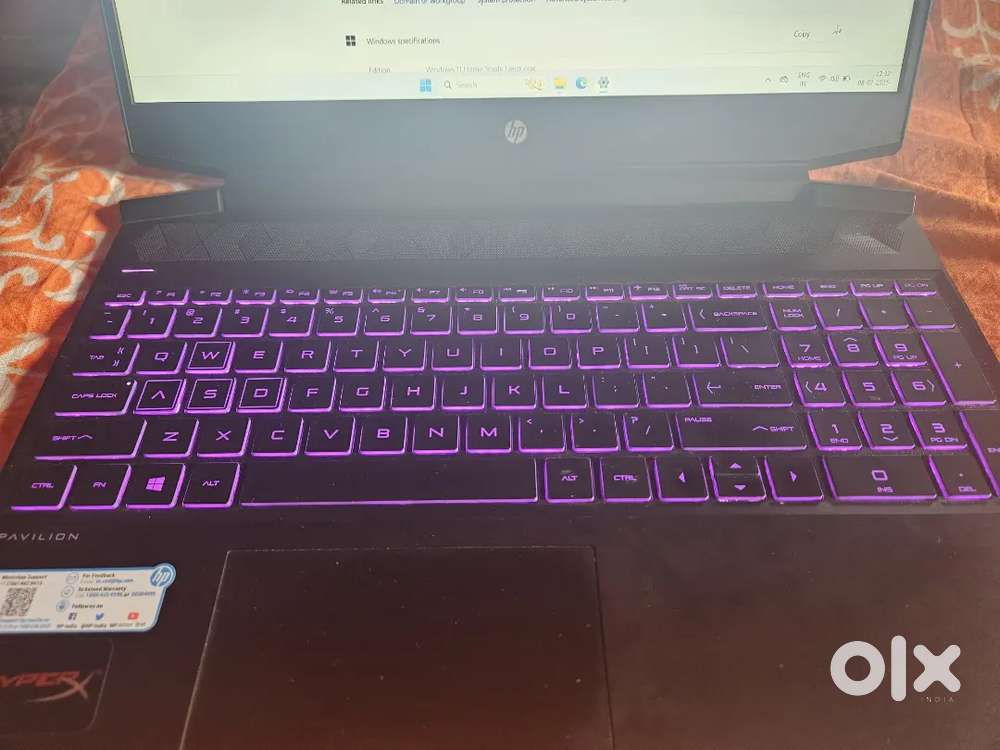 HP Pavilion Gaming Laptop  Ryzen 5  16GB RAM  SSD + HDD