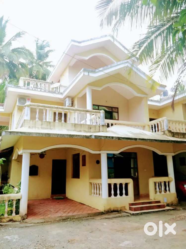 Fully Furnished 4Bhk RowVilla in Betalbatim For Rent