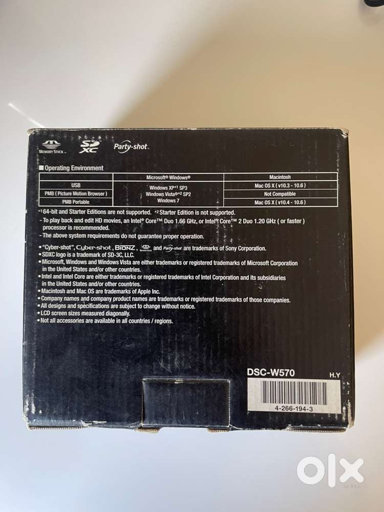Sony Cyber Shot Camera