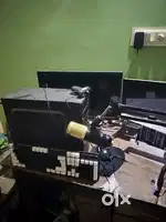 Gaming pc with rgb keyboard and mouse