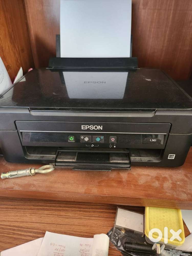 Epson L361 inktank printer with ink refill bottles