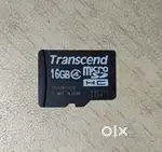 Transcend 16GB memory card