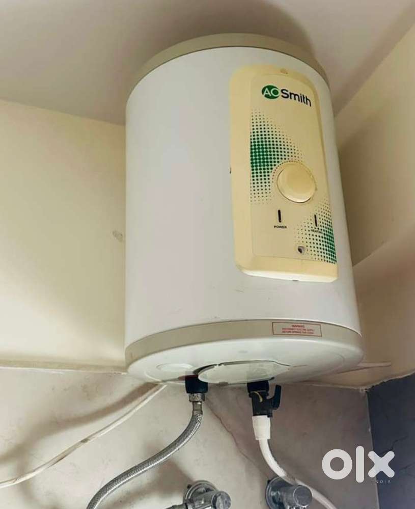 Geyser, purifier and cot