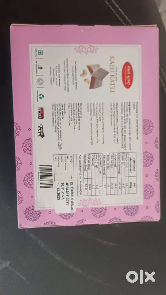 GOA - Sweet Distribution Business