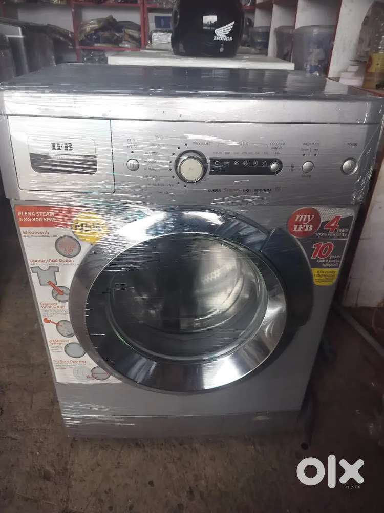 Washing machine with warranty