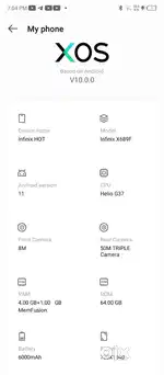 Infinix phone all original never repaired new type phone