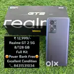 Realme GT 2 5G (8/128 GB) Full Kit + Power Bank Free