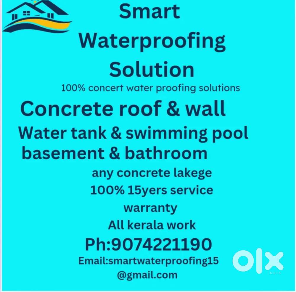 Concrete water proofing solution