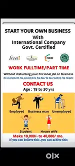 Work from home opportunity using smart phone or laptop