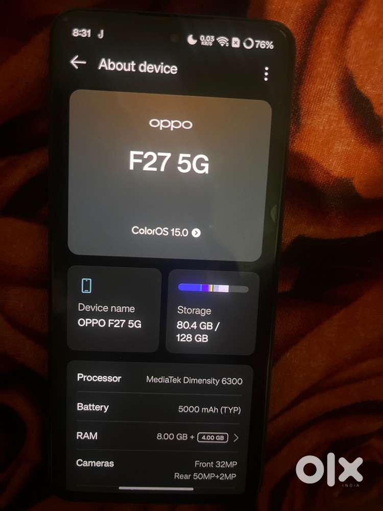 Oppo F27 5G