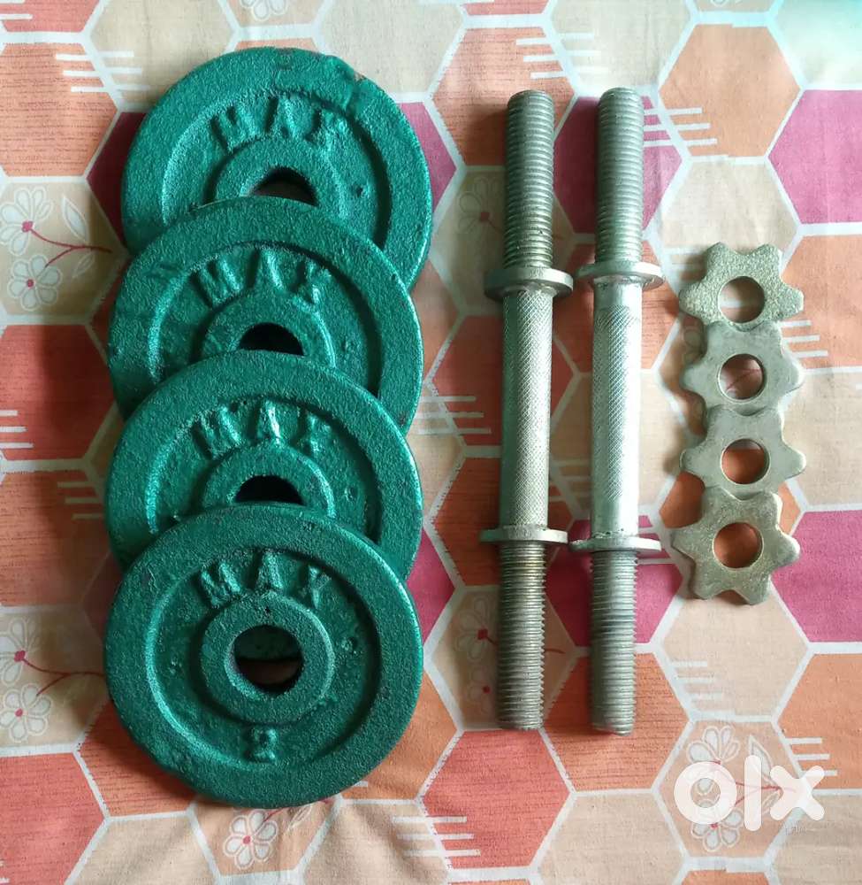 Adjustable Cast Iron Dumbbell Set