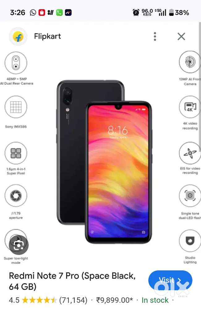 Redmi note 7 pro Joy che