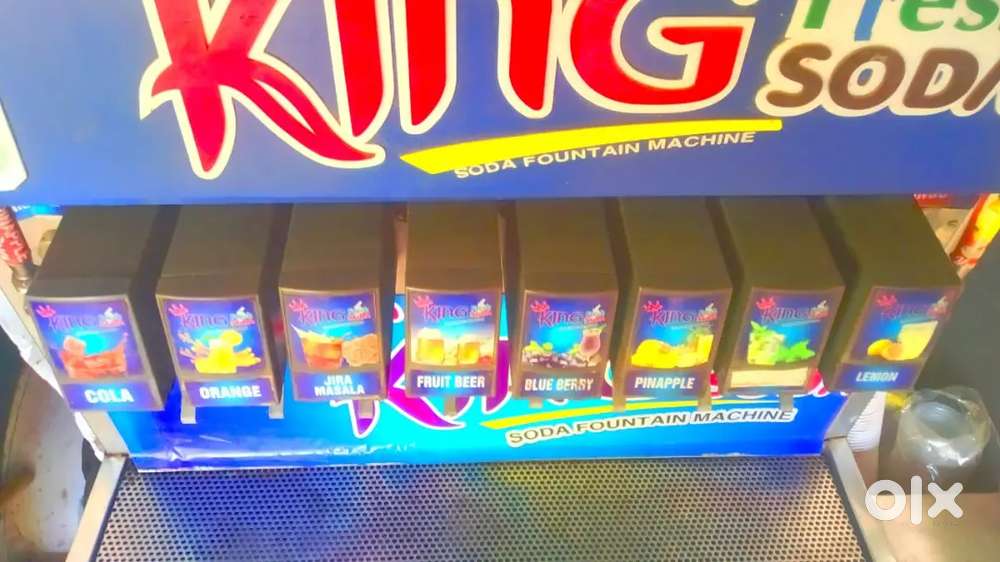 Soda machine (10 flavours)