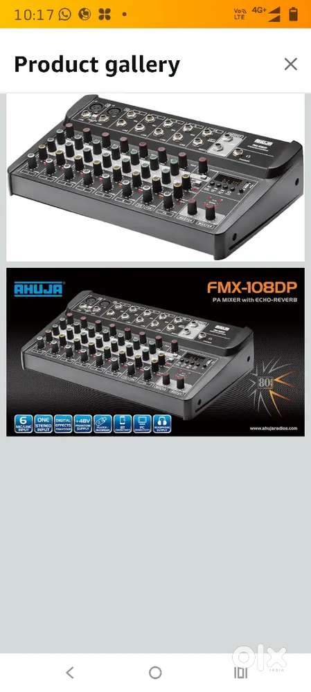 8 chanal ahuja mixer