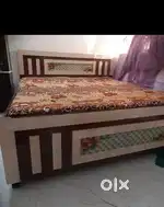 double bed with Storage urgent sell.