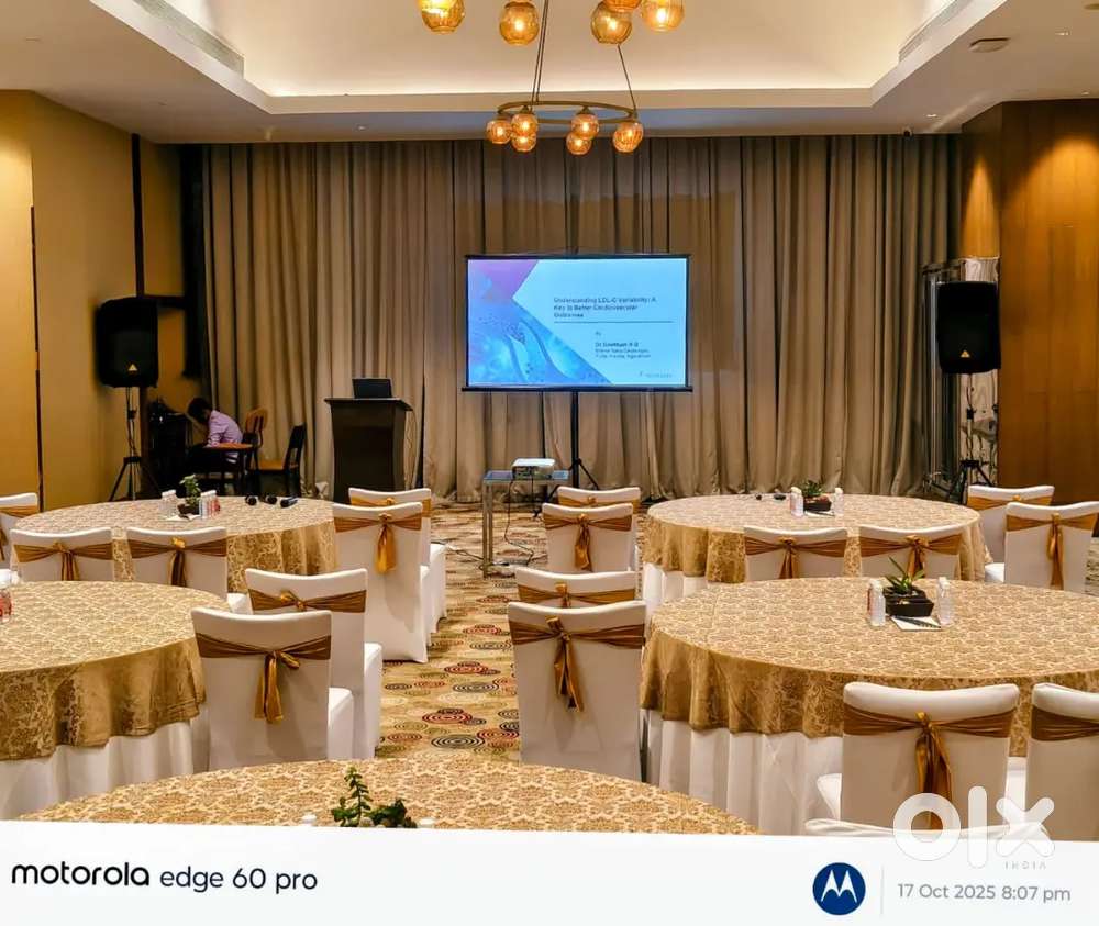 Projector and tripod screen rent