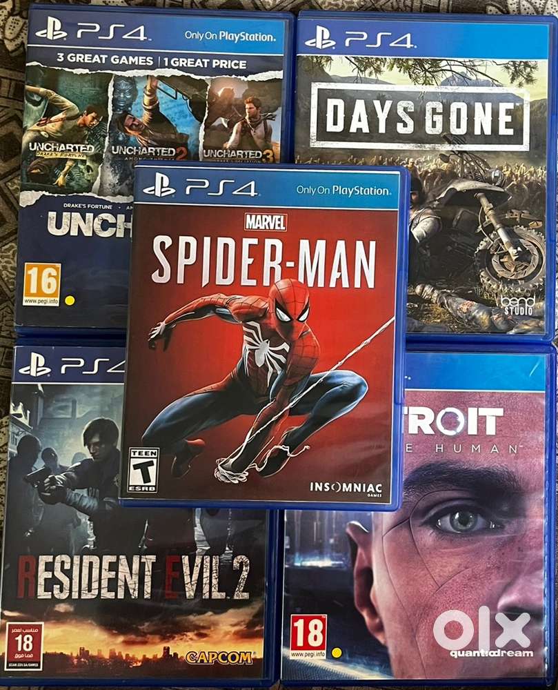 PS4 GAMES (BUNDLE/SEPERATE)
