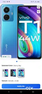 Vivo t14g mobile 4gb 128gb display change only mobile