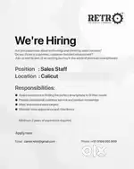 Sales Executive/Sales Man