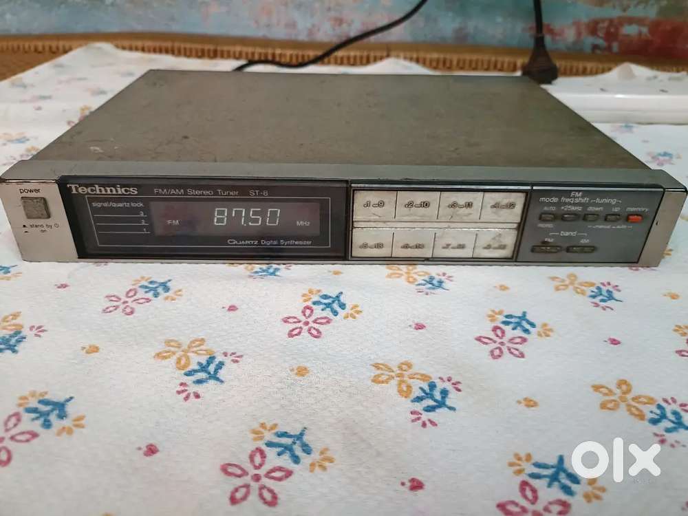 Technics FM/AM Stereo Tuner Working Condition