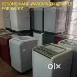 Second hand wasching machines for sale's