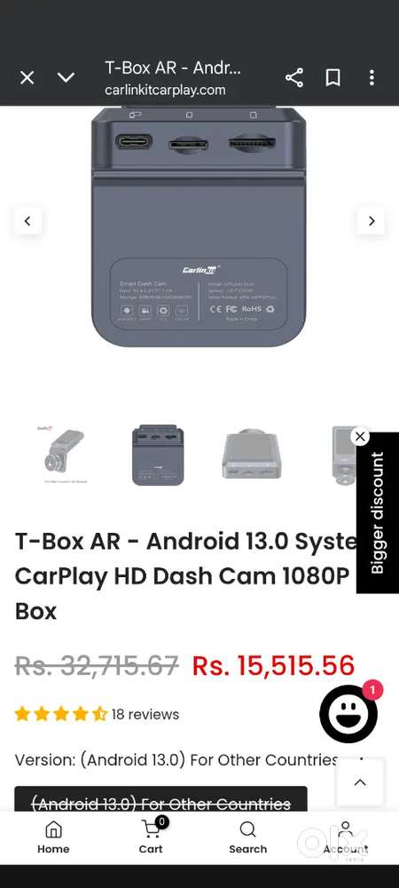 CARLINKIT T BOX AR DASHCAM