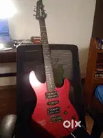 Yamaha Electric Guitar with Marshall 10 Watt Amplifier