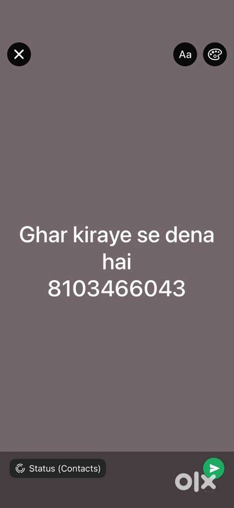 Room available 3 bhk