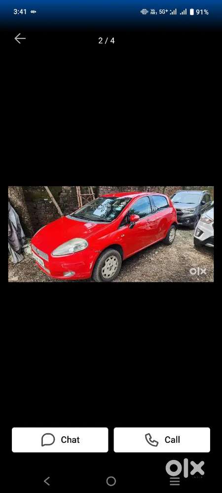Fiat Grand Punto 2010 Petrol 65000 Km Driven