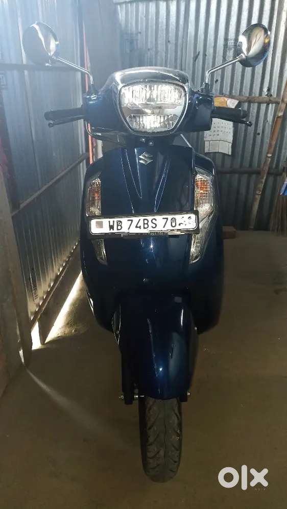 Suzuki Access 125 BS6 Disc Greenish Blue